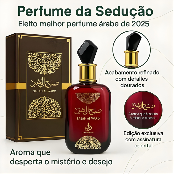 🔥 O TRIO ÁRABE MAIS DESEJADO DO BRASIL: LEVE 3 PAGANDO APENAS 1! Sabah Al Ward, Fakhar e Royal Amber - Queima de Estoque - 100ml Cada
